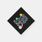 I Blasted Through 100 Days Of School 100Th Day Tea Servet (Hoek)