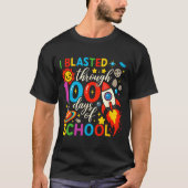 I Blasted Through 100 Days Of School Celebration  T-shirt (Voorkant)
