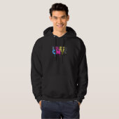 I Bleed CMYK Color Model Cool Teacher Jokes   Hoodie (Voorkant volledig)