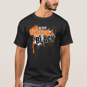 I Bleed Oranje and Black T-shirt