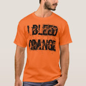 "I Bleed Oranje" t-shirt (Voorkant)