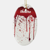 I Bleed Theater 1 Keramisch Ornament (Rechts)