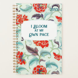 "I Bloom" Affirmation Planner
