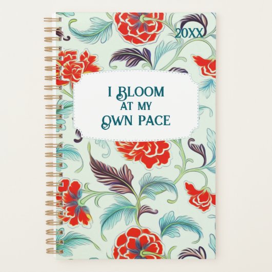 "I Bloom" Affirmation Planner (Voorkant)