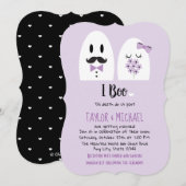 I Boo Halloween Wedding Invitations Kaart (Voorkant / Achterkant)