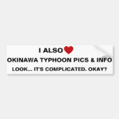 "I & Bookoo" Buddy Bumpersticker (Voorkant)