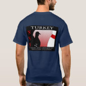 I Bowl T-shirt - marine (Achterkant)