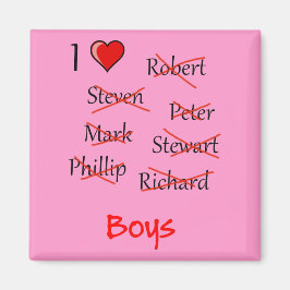 "I & Boys" Magneet