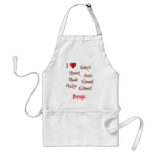 "I & Boys" Standaard Schort