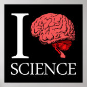 I Brain Science (I Know Science) (I Love Science) Poster (Voorkant)