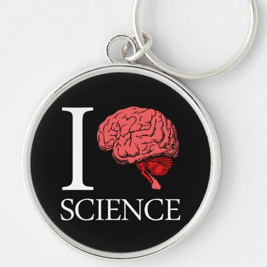 I Brain Science (I Know science) (I Love Science) Sleutelhanger (Voorkant)