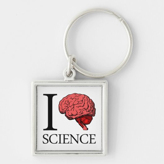 I Brain Science (I Know science) (I Love Science) Sleutelhanger (Voorkant)