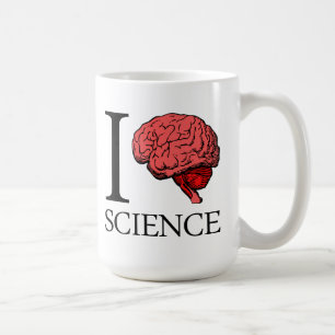 I Brain Science (ik ken wetenschap) (I Love Scienc Koffiemok