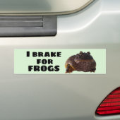 I brake Frogs Bumpersticker (Op auto)