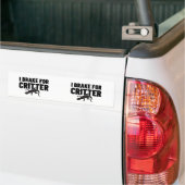 I Brake voor Critter.w Bumpersticker (Op Truck)