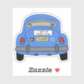 I Brake voor TV Sticker (Vel)