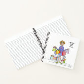 I breathe therefore I shop for for Notitieboek (Binnen)