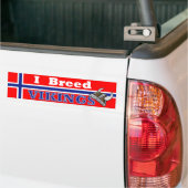 I Breed Vikings Bumpersticker (Op Truck)