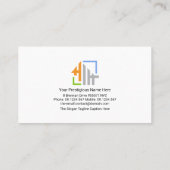 I Brickwork Home Handyman Contractor Visitekaartje (Achterkant)