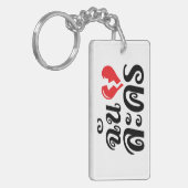 I Broken Heart (Love) Lakhon ĀThai Language Ā Sleutelhanger (Voorkant Links)