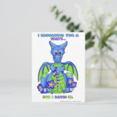 I Broughted u een Fee, maar I Eated het Briefkaart (Staand voorkant)