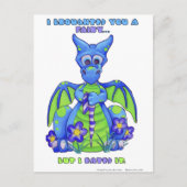 I Broughted u een Fee, maar I Eated het Briefkaart (Voorkant)