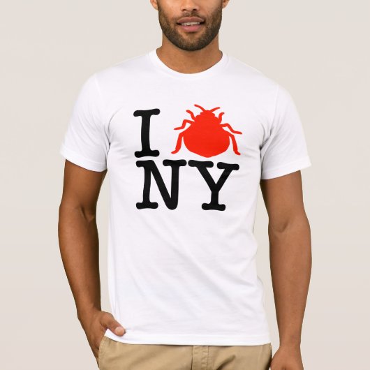 I Bug New York T-shirt (Voorkant)