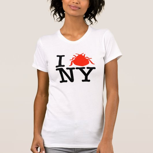 I Bug New York T-shirt (Voorkant)