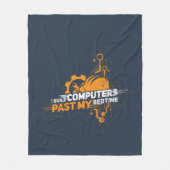 I Build Computers Engineer Geek Fleece Deken (Voorkant)