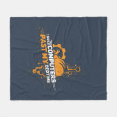 I Build Computers Engineer Geek Fleece Deken (Voorkant (Horizontaal))