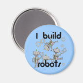 I Build Robots Magneet (Voorkant / Achterkant)
