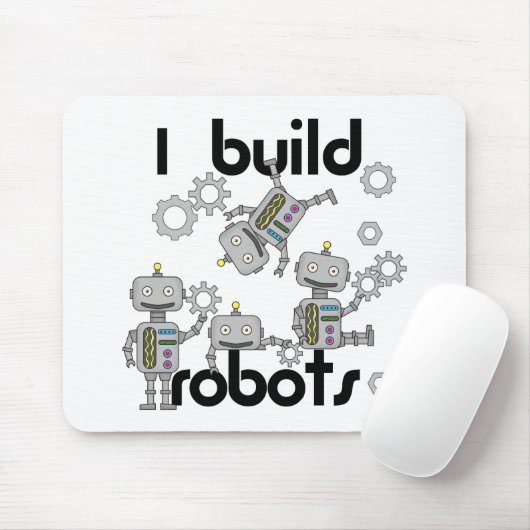 I Build Robots Muismat (Met muis)