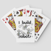 I Build Robots Pokerkaarten (Achterkant)