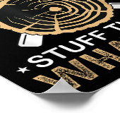 I Build Things And I Know Stuff That's What I Do  Poster (Hoek)