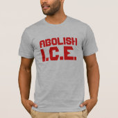 I.C.E. afschaffen T-shirt (Voorkant)