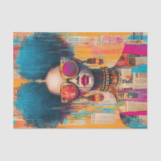 I C U COLLECTIE 4 TISSUEPAPIER (Voorkant)