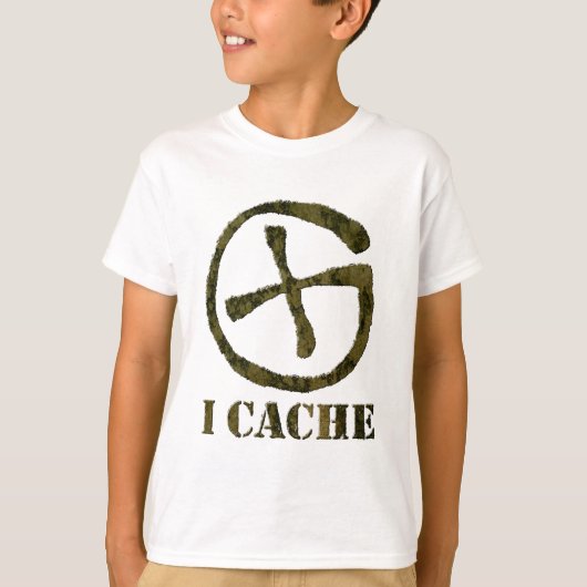 I CACHE sweat T-shirt (Voorkant)