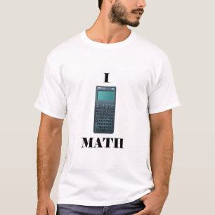 I "calculator"-WISKUNDE T-shirt