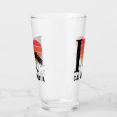 I ♥ Californië Retro Glas (Links)