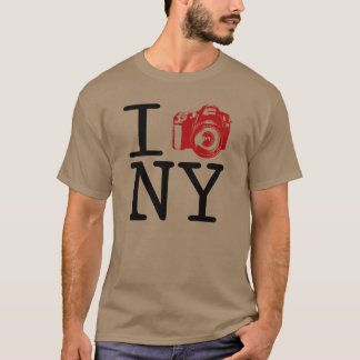 I Cam New York/I Shoot NY Photography T-Shirt