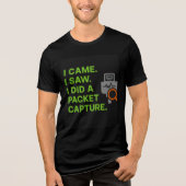 I Came, I Saw, I Did a Packet Capture Tri-Blend Shirt (Voorkant)