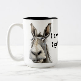 I came, I saw, I got Anxiety Tweekleurige Koffiemok