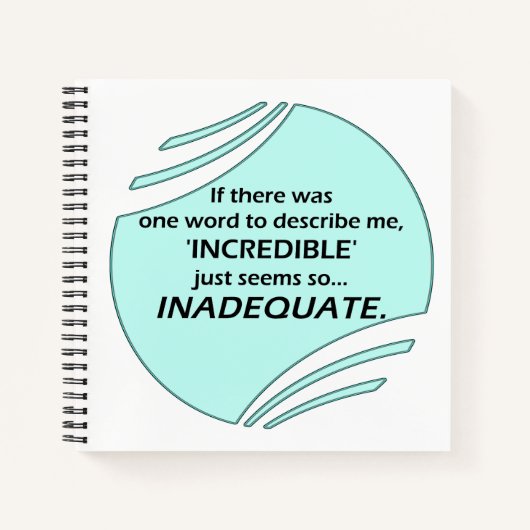 I Came, I Saw, I… Notitieboek (Voorkant)