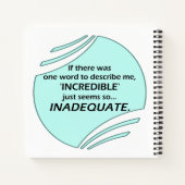 I Came, I Saw, I… Notitieboek (Achterkant)