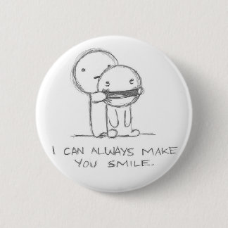 i_can_altijd_make_you_glimlach ronde button 5,7 cm