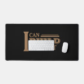 I Can Build It Desk Mat (Black) (Keyboard & Muis)