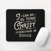 I Can Do All Thing Through Christ Bible Verse Quot Muismat (Met muis)