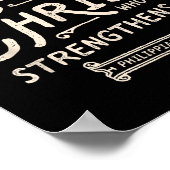 I Can Do All Thing Through Christ Bible Verse Quot Poster (Hoek)