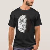 I Can Do All Things Funny Volleyball Design Volley T-shirt (Voorkant)