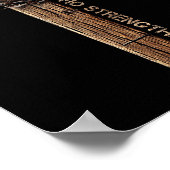 I Can Do All Things Through Christ, Cross Jesus Ch Poster (Hoek)